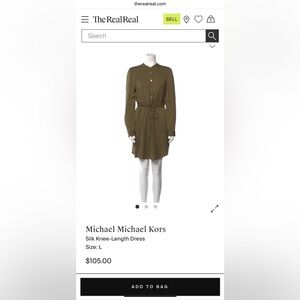 Michael Kors Silk Dress